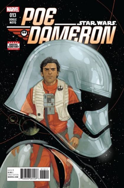 Poe Dameron The Gathering Storm, Part 6 |  Issue#13A | Year:2017 | Series: Star Wars | Pub: Marvel Comics | Regular Phil Noto Cover