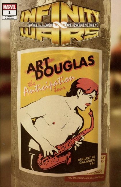 Infinity Wars: Fallen Guardian Infinity Wars  |  Issue#1C | Year:2018 | Series:  | Pub: Marvel Comics | Variant Chip Zdarsky Cover