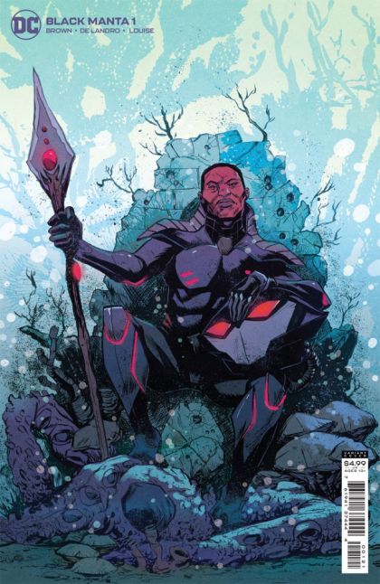 Black Manta Assassin of the Sea |  Issue#1B | Year:2021 | Series:  | Pub: DC Comics | Sanford Green Variant Cover