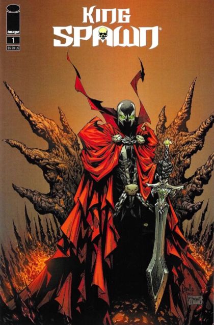 King Spawn  |  Issue#1E | Year:2021 | Series: Spawn | Pub: Image Comics | Greg Capullo Variant