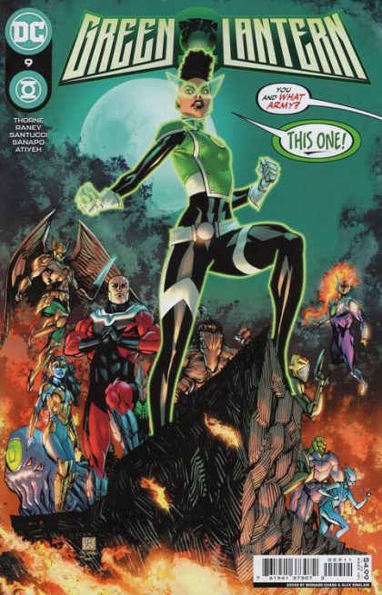 Green Lantern, Vol. 7 Praxis |  Issue#9A | Year:2021 | Series: Green Lantern | Pub: DC Comics | Bernard Chang & Alex Sinclair Regular
