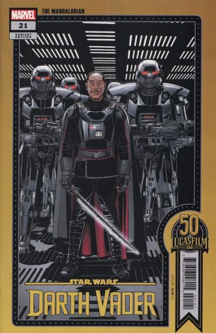 Star Wars: Darth Vader, Vol. 3  |  Issue#21B | Year:2022 | Series: Star Wars | Pub: Marvel Comics | Chris Sprouse Lucasfilm 50th Anniversary Variant