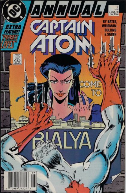 Captain Atom Annual Bialya Bound / Reckoning Day |  Issue#2B | Year:1988 | Series:  | Pub: DC Comics | Newsstand Edition
