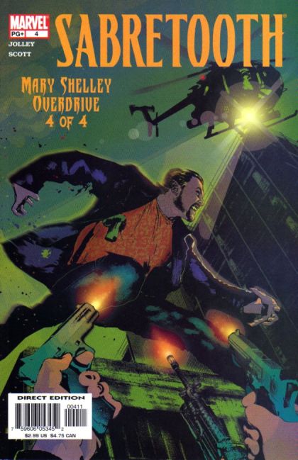 Sabretooth: Mary Shelly Overdrive Conclusion |  Issue#4 | Year:2002 | Series: Sabretooth | Pub: Marvel Comics |