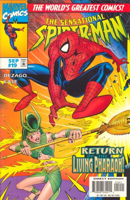 The Sensational Spider-Man, Vol. 1 The Return |  Issue#19A | Year:1997 | Series: Spider-Man | Pub: Marvel Comics |
