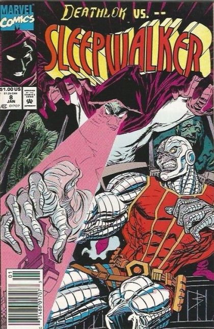 Sleepwalker Night Of The Living Deathlok |  Issue#8B | Year:1992 | Series:  | Pub: Marvel Comics |