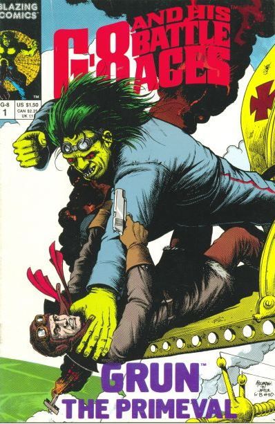 G-8 And His Battle Aces, Vol. 2 Grun the Primeval |  Issue#1 | Year:1991 | Series:  | Pub: Argosy Communications |