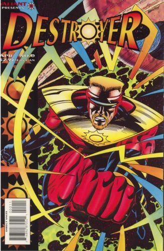 The Destroyer (Valiant Comics)  |  Issue#0A | Year:1995 | Series:  | Pub: Valiant Entertainment | Direct Edition, $2.95 cover price with cardstock cover