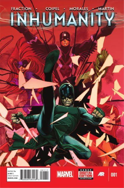 Inhumanity Inhumanity  |  Issue#1A | Year:2013 | Series: Inhumans | Pub: Marvel Comics | Regular Olivier Coipel Cover