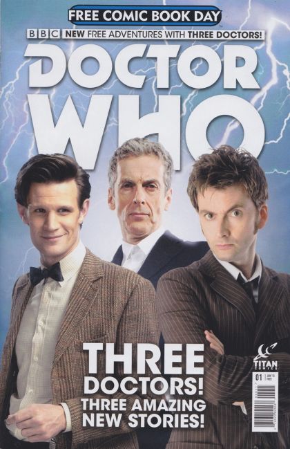 Free Comic Book Day 2015 (Doctor Who Special) The Body Electric / Give Free or Die / Laundro-Room of Doom |  Issue#1 | Year:2015 | Series: Doctor Who | Pub: Titan Books | Photo Regular