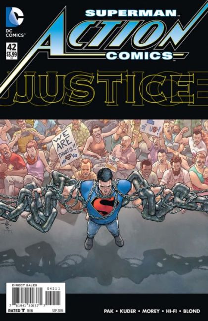 Action Comics, Vol. 2 Hard Truth, Part 2 |  Issue#42A | Year:2015 | Series: Superman | Pub: DC Comics | Regular Cover - Aaron Kuder