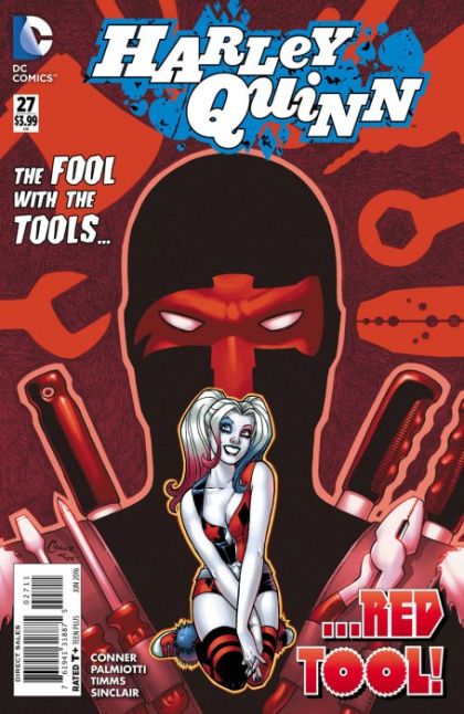 Harley Quinn, Vol. 2 Tool Boxed In |  Issue#27A | Year:2016 | Series: Harley Quinn | Pub: DC Comics | Regular Amanda Conner Cover