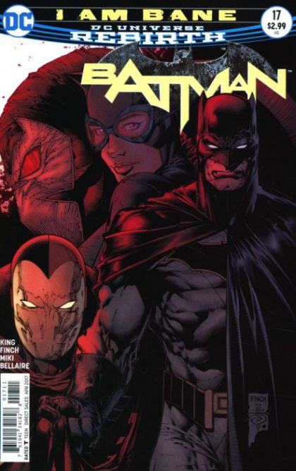 Batman, Vol. 3 I am Bane |  Issue#17A | Year:2017 | Series: Batman | Pub: DC Comics | David Finch Regular
