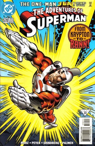 The Adventures of Superman One-Man JLA - The Invader from Earth |  Issue#570A | Year:1999 | Series: Superman | Pub: DC Comics | Direct Edition