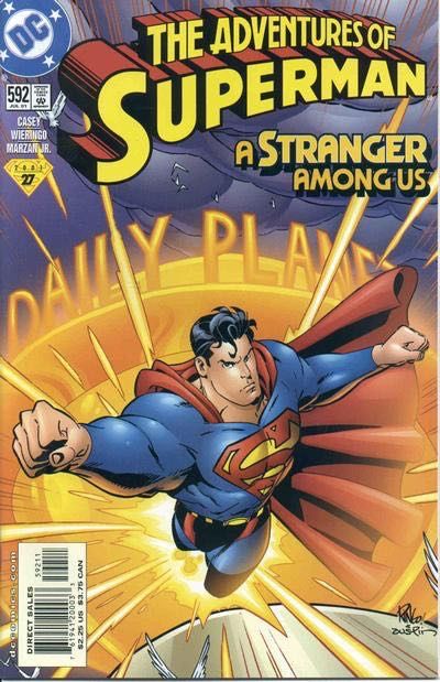 The Adventures of Superman Strange Behavior |  Issue#592A | Year:2001 | Series: Superman | Pub: DC Comics | Direct Edition