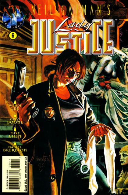 Neil Gaiman's Lady Justice (Tekno Comix) Wrong Time, Wrong Place, Wrong Time Wrong Place, Part 3 |  Issue