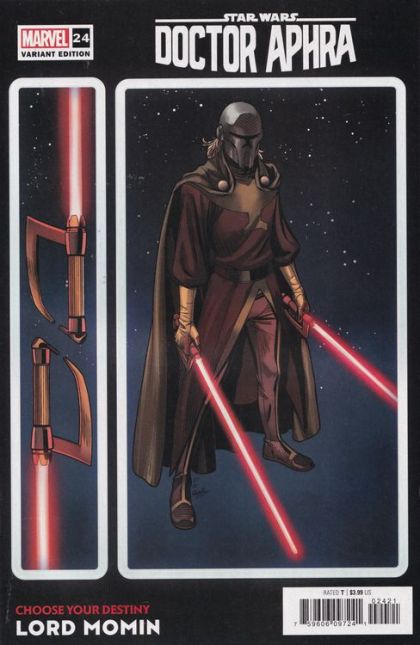 Star Wars: Doctor Aphra, Vol. 2 Descent |  Issue#24B | Year:2022 | Series: Star Wars | Pub: Marvel Comics | Chris Sprouse Choose Your Destiny Variant