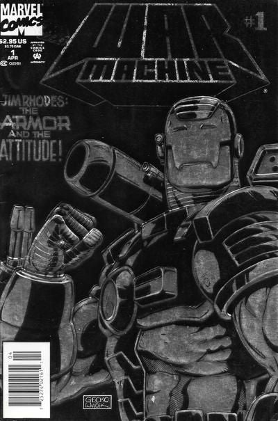War Machine, Vol. 1 Something To Believe In |  Issue#1C | Year:1994 | Series: War Machine | Pub: Marvel Comics | Newsstand Collector's Edition