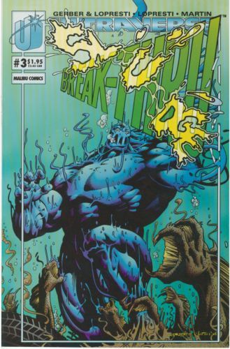 Sludge Break-Thru - Surreal Killers |  Issue#3 | Year:1993 | Series:  | Pub: Malibu Comics |