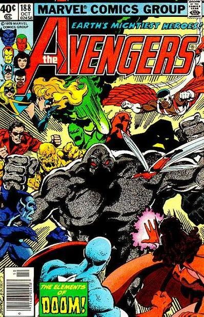 The Avengers, Vol. 1 Elementary, Dear Avengers |  Issue#188B | Year:1979 | Series: Avengers | Pub: Marvel Comics | Newsstand Edition