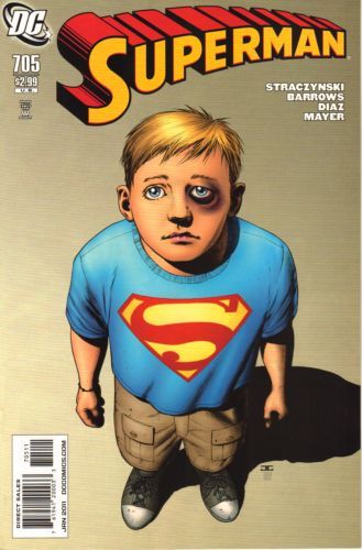 Superman, Vol. 1 Grounded, Part Four: Visitation Rights |  Issue#705A | Year:2010 | Series: Superman | Pub: DC Comics | Direct Edition