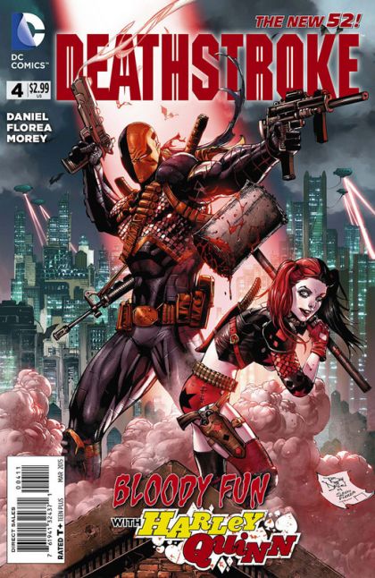 Deathstroke, Vol. 3 Moving Targets |  Issue#4A | Year:2015 | Series: Deathstroke | Pub: DC Comics | Tony S. Daniel Regular
