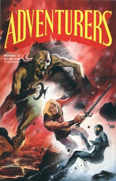 Adventurers (Adventure Publishing) The Halls of Anubis |  Issue#5 | Year:1987 | Series:  | Pub: Adventure Publishing |