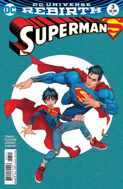 Superman, Vol. 4 Son of Superman |  Issue#3B | Year:2016 | Series: Superman | Pub: DC Comics | Kenneth Rocafort Variant