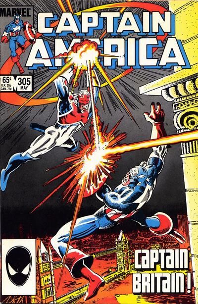 Captain America, Vol. 1 Walk Upon England! |  Issue#305A | Year:1985 | Series: Captain America | Pub: Marvel Comics |