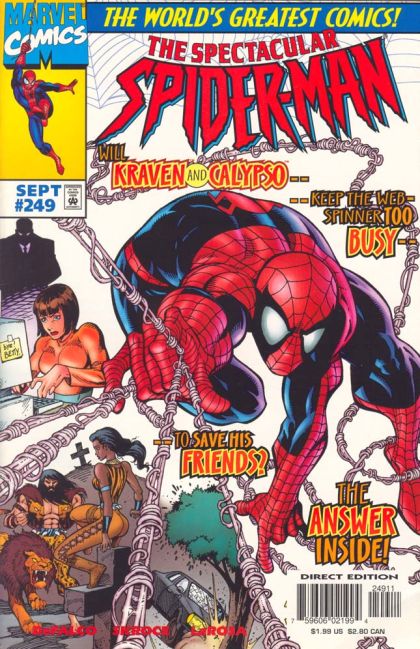 The Spectacular Spider-Man, Vol. 1 Into the Light |  Issue#249A | Year:1997 | Series: Spider-Man | Pub: Marvel Comics |