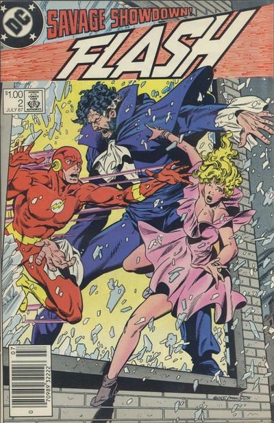 Flash, Vol. 2 Hearts...of Stone |  Issue#2C | Year:1987 | Series: Flash | Pub: DC Comics | Canadian Price Variant