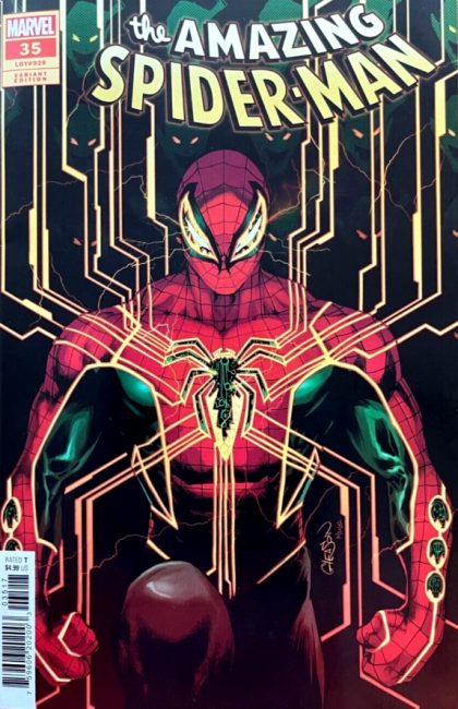 The Amazing Spider-Man, Vol. 6  |  Issue#35F | Year:2023 | Series: Spider-Man | Pub: Marvel Comics | Patrick Gleason Incentive Variant (1:25)