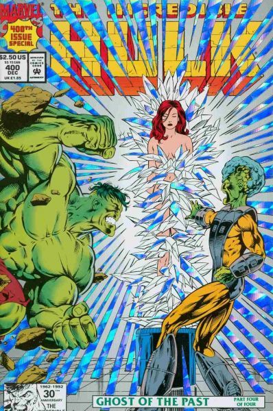 The Incredible Hulk, Vol. 1 Ghost of the Past |  Issue#400D | Year:1992 | Series: Hulk | Pub: Marvel Comics | 2nd Printing