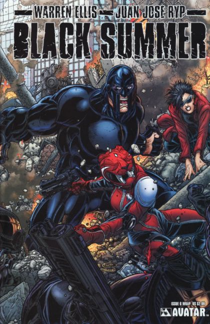 Black Summer Black Summer, Part 7 |  Issue#6C | Year:2008 | Series:  | Pub: Avatar Press | Wraparound Cover