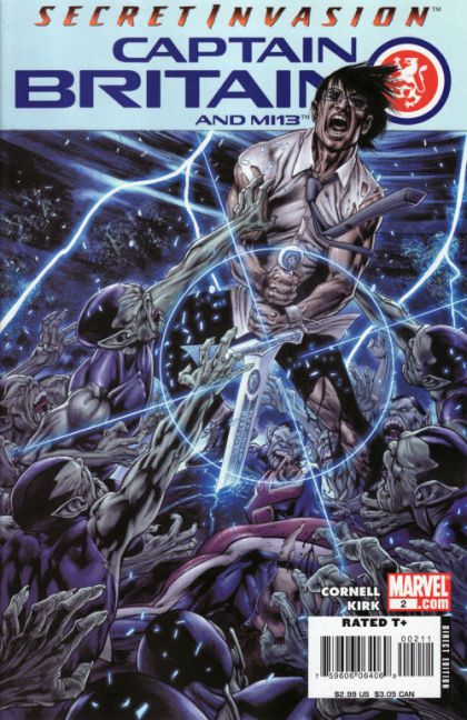 Captain Britain and MI:13 Secret Invasion - The Guns of Avalon, Part Two |  Issue
