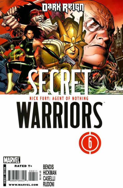 Secret Warriors Dark Reign - Nick Fury: Agent of Nothing |  Issue#6A | Year:2009 | Series:  | Pub: Marvel Comics | Direct Edition