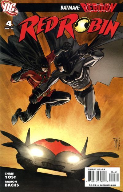 Red Robin Batman: Reborn - The Grail, Conclusion |  Issue#4A | Year:2009 | Series: Robin | Pub: DC Comics | Direct Edition