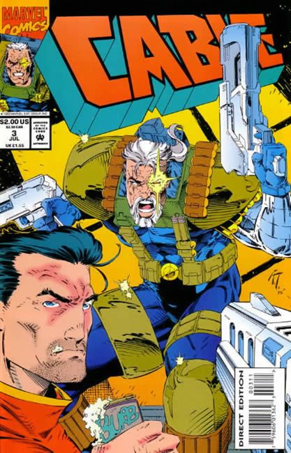 Cable, Vol. 1 Twenty Questions |  Issue#3A | Year:1993 | Series:  | Pub: Marvel Comics | Direct Edition