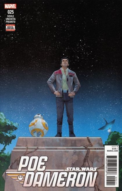 Poe Dameron Legend Found, Part 6 |  Issue#25 | Year:2018 | Series: Star Wars | Pub: Marvel Comics | Phil Noto Regular Cover