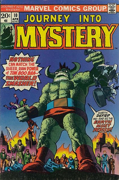 Journey Into Mystery, Vol. 2 The Threat Of Tim Boo Ba |  Issue#10 | Year:1974 | Series:  | Pub: Marvel Comics |