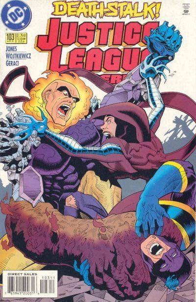 Justice League / International / America Oh, To Be Nobody |  Issue#103A | Year:1995 | Series: Justice League | Pub: DC Comics | Direct Edition