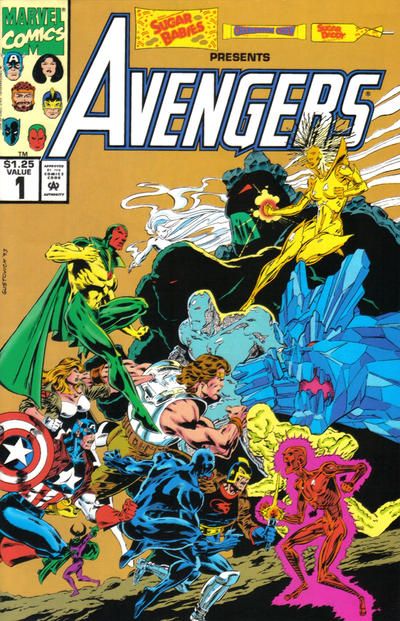 The Avengers Collector's Edition Vibrant Alchemy |  Issue#1 | Year:1992 | Series:  | Pub: Marvel Comics | Sugar Babies Giveaway