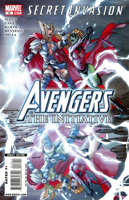 Avengers: The Initiative Secret Invasion - Don't Shoot 'Til You See the Green of Their Eyes! |  Issue