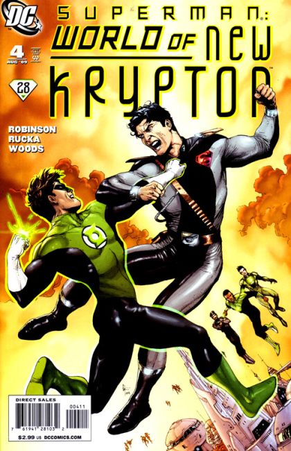 Superman: World of New Krypton World of New Krypton, Part Four |  Issue#4A | Year:2009 | Series: Superman | Pub: DC Comics | Gary Frank Regular Cover
