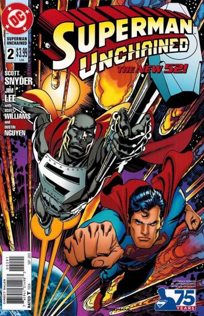 Superman Unchained The Fall / Epilogue |  Issue#2I | Year:2013 | Series: Superman | Pub: DC Comics | Superman Reborn Cover
