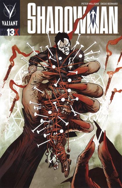 Shadowman, Vol. 4 Fear, Blood, and Shadows, Part 1: Sniffing Glue |  Issue#13X | Year:2013 | Series:  | Pub: Valiant Entertainment | Cvr X Bleeding Cool Magazine Var Perger