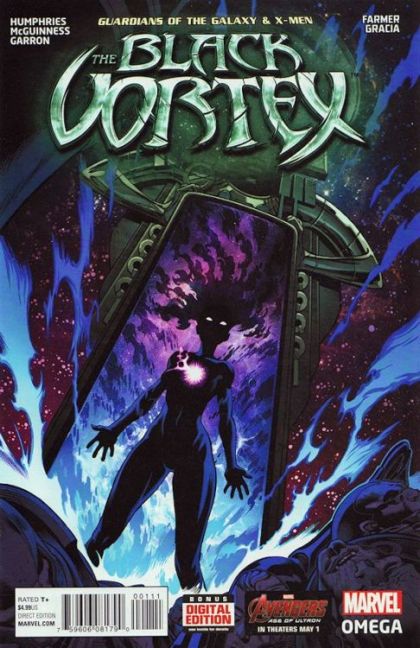 Guardians of the Galaxy & X-Men: The Black Vortex Omega Black Vortex - The Black Vortex, Chapter 13 |  Issue#1A | Year:2015 | Series: Guardians of the Galaxy | Pub: Marvel Comics | Regular Ed McGuinness Cover