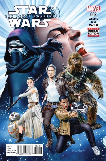 Star Wars: The Force Awakens Episode 7, Part 2: The Force Awakens |  Issue#2A | Year:2016 | Series: Star Wars | Pub: Marvel Comics | Regular Mike Mayhew Cover