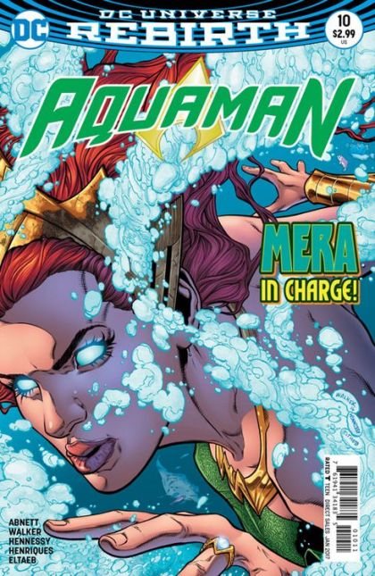 Aquaman, Vol. 8 Future Tide |  Issue#10A | Year:2016 | Series: Aquaman | Pub: DC Comics | Brad Walker Regular
