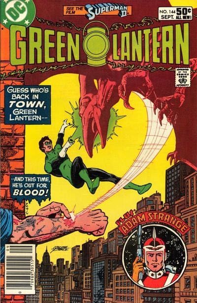 Green Lantern, Vol. 2 The Last Picture Show / The Final Battle |  Issue#144B | Year:1981 | Series: Green Lantern | Pub: DC Comics |